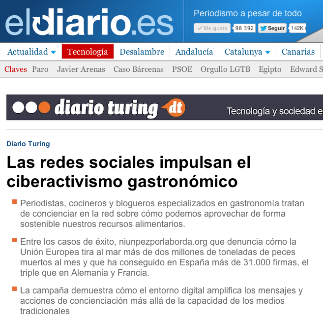 activismo gastronómico eldiario.es the foodie studies