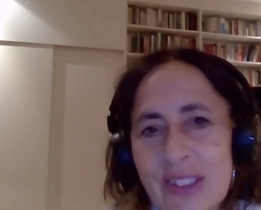 La periodista gastronómica Cristina Jolonch de Comer La Vanguardia en el  IX Master de Comunicación y Periodismo Gastronómico de The Foodie Studies