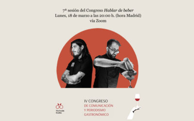 Borja Triñanes y Eme Otero conversarán sobre coctelería este lunes en el Congreso «Hablar de beber» de The Foodie Studies